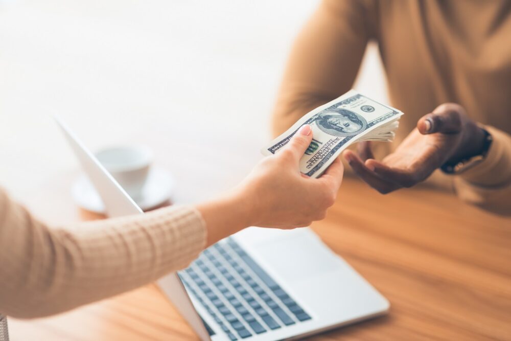 Lending money