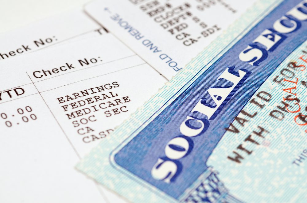 social security check, lose