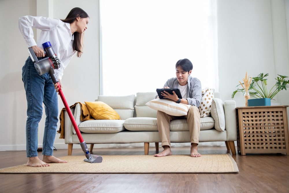 living with adult children