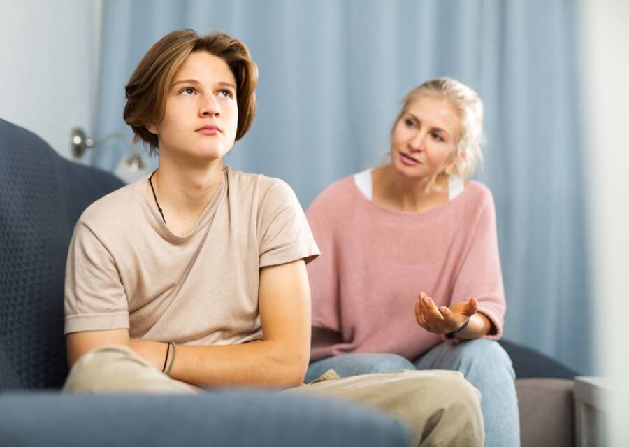 Your teenage grandkids don't like you
