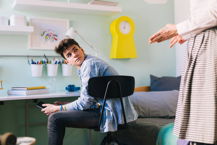 Your teenage grandkids don't like you