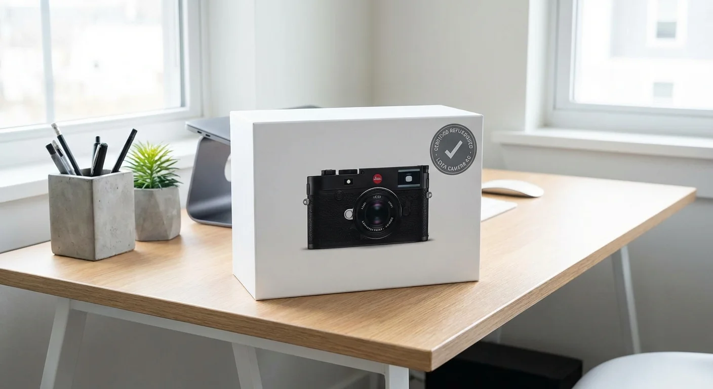 A high-end refurbished electronic device, representing smart spending.