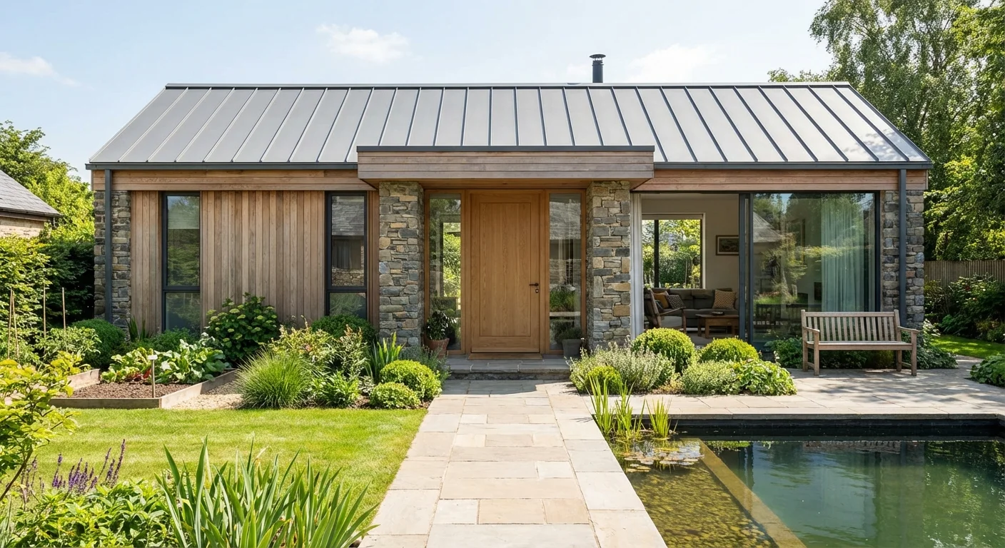 A stylish and manageable smaller home with a beautiful garden.