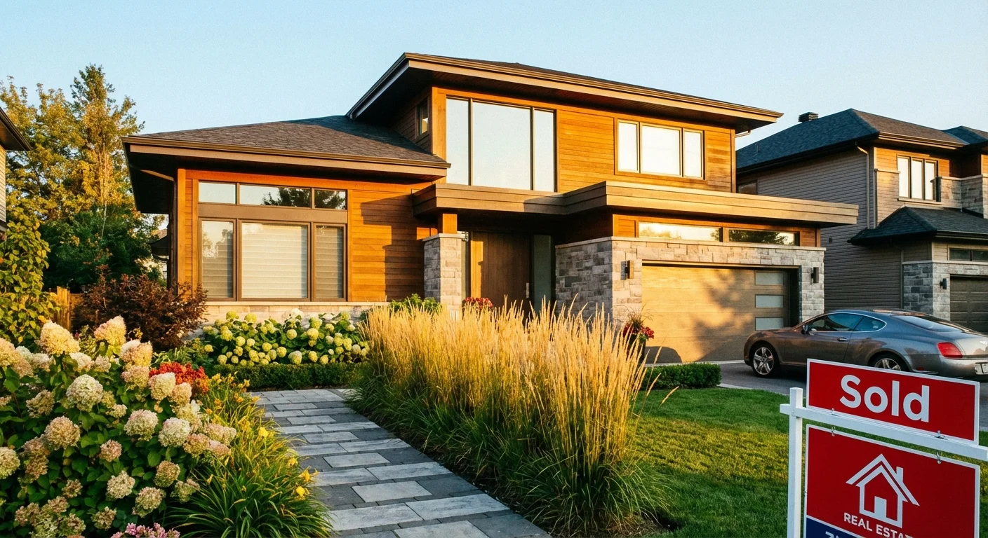 A well-maintained suburban house representing real estate investment.