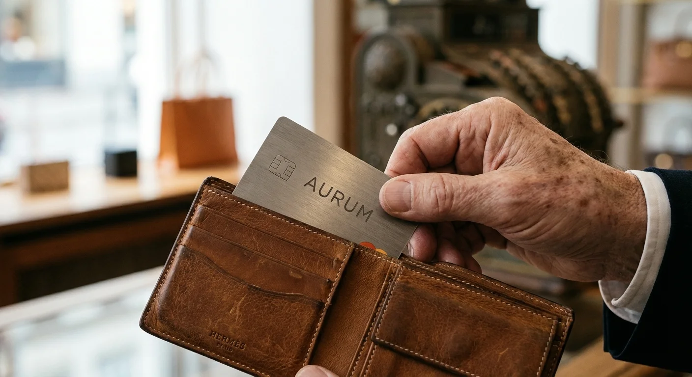 Close-up of a hand taking a credit card out of a wallet, representing high-interest consumer debt.