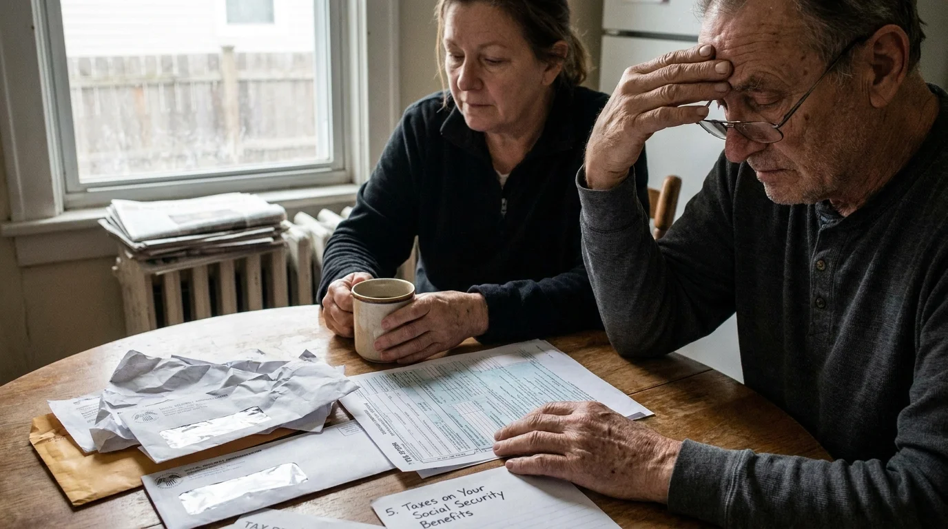 Editorial photograph illustrating: 5. Taxes on Your Social Security Benefits