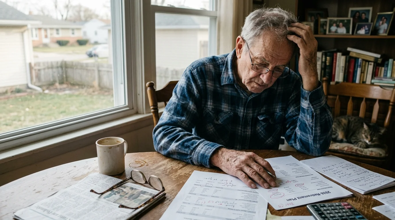 Editorial photograph illustrating: The Financial Realities of Retiring in 2026