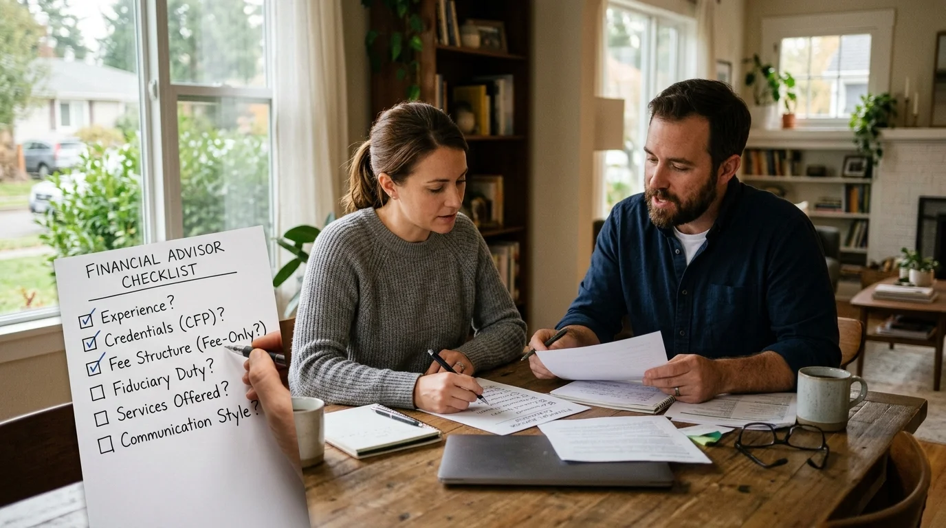 Choosing a Financial Advisor Checklist