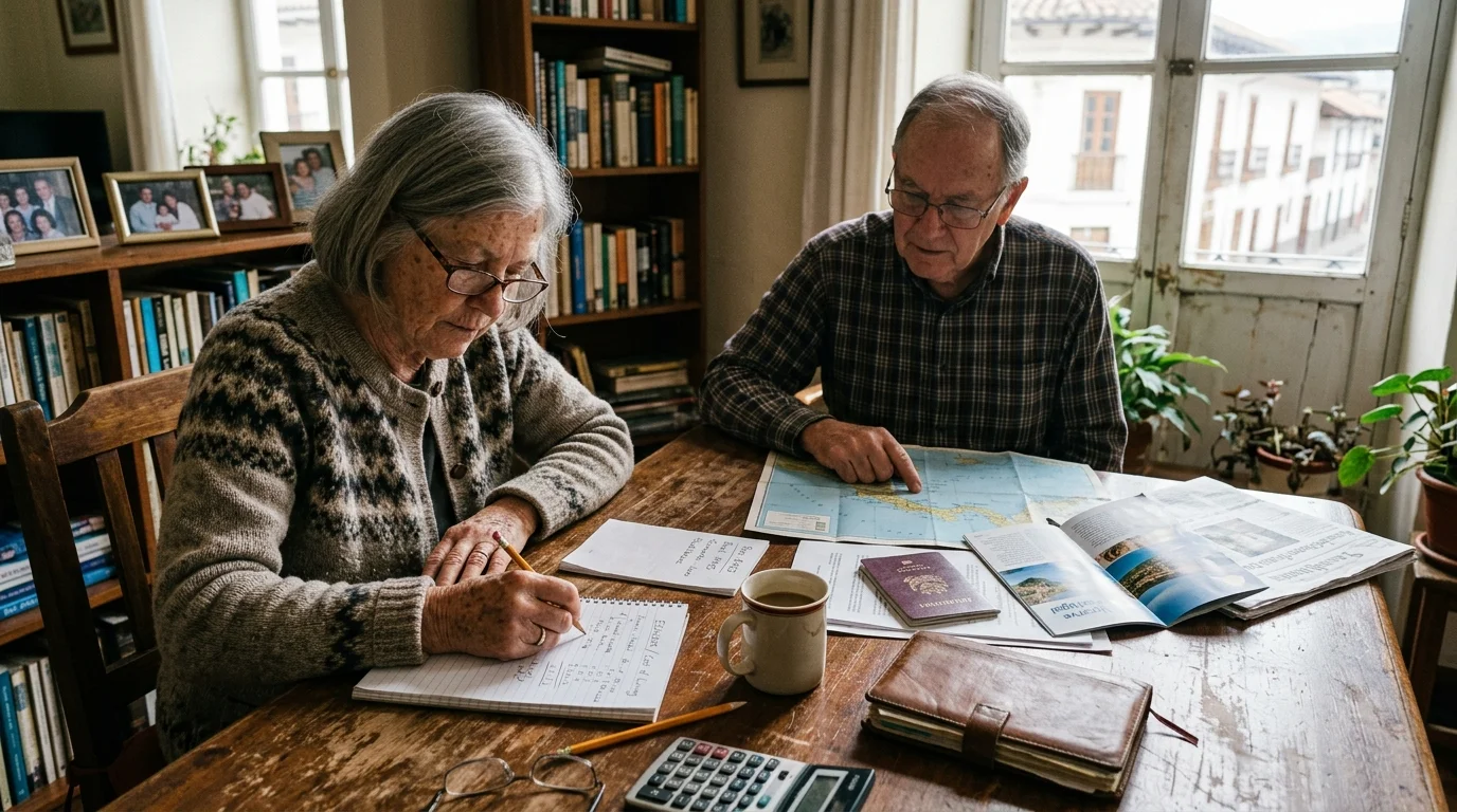 Editorial photograph illustrating: Comparison of Top Expat Retirement Destinations